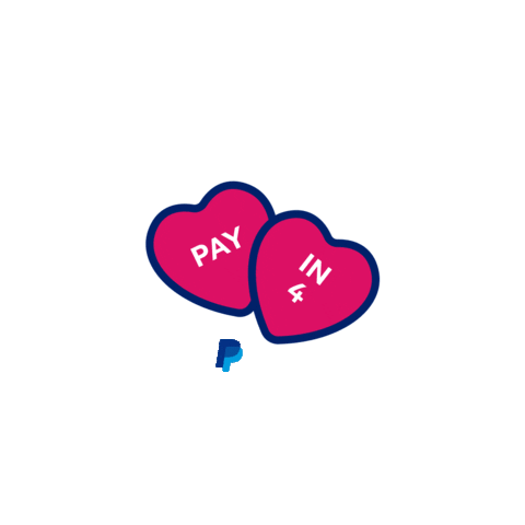 Heart Love Sticker by PayPal