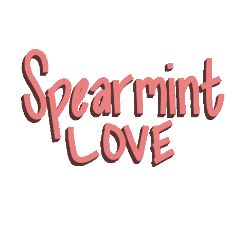 Heart Pink Sticker by Spearmint Love