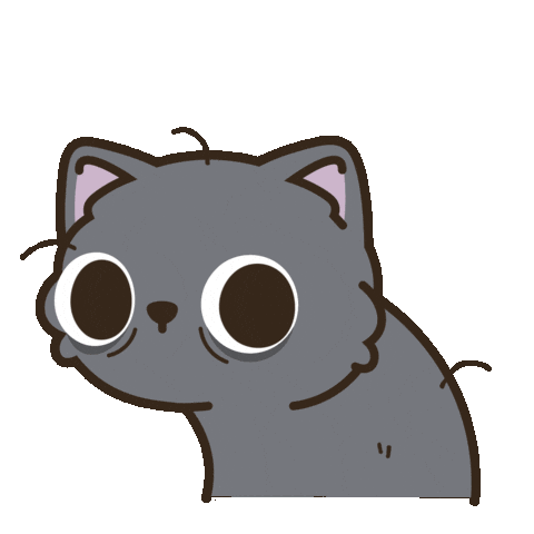 Bubu Cat Sticker by Bubu