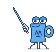 Mascot Cup Sticker by MSCroasters