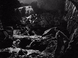 Waterfall Film Noir GIF
