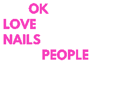 Manicure Mani Sticker by Emoki Nails