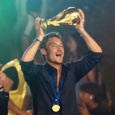 world cup totti GIF by AS Roma