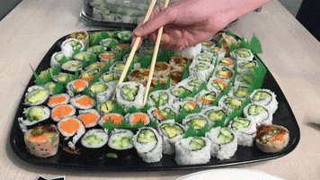 japan sushi GIF by Barger Leadership Institute