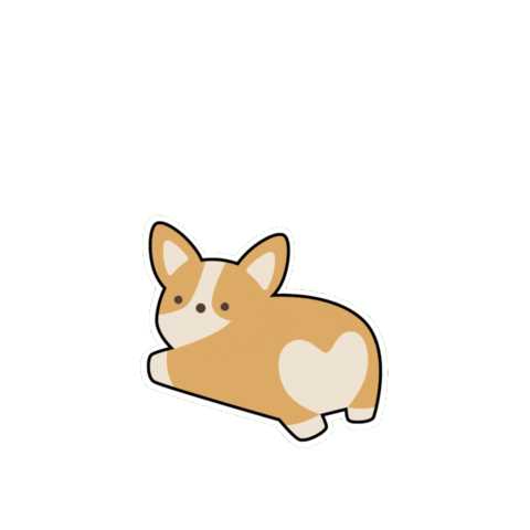 Corgi Sticker