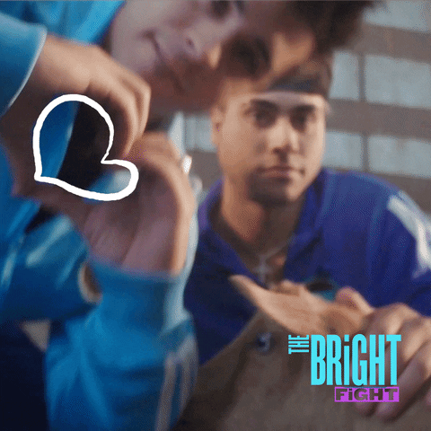 i love you heart by Dobre Brothers Bright Fight GIF Library