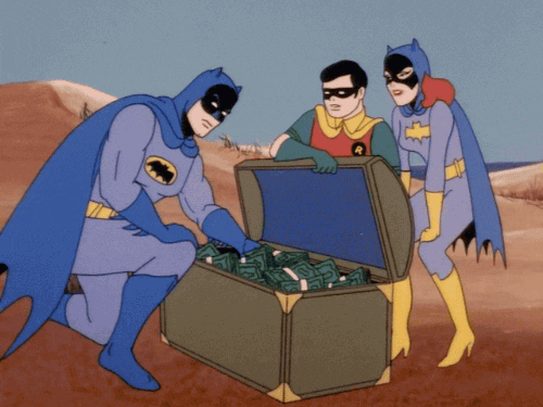 Batman Money GIF - Find & Share on GIPHY