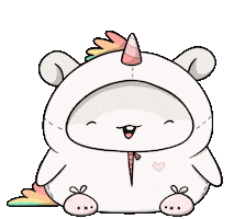 Happy Rainbow Sticker by CutieSquad