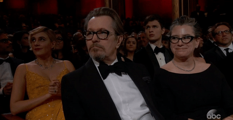 The Academy Awards oscars academy awards gary oldman oscars 2018 GIF