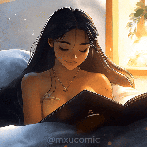 Inner Peace Book Lover GIF by MXU