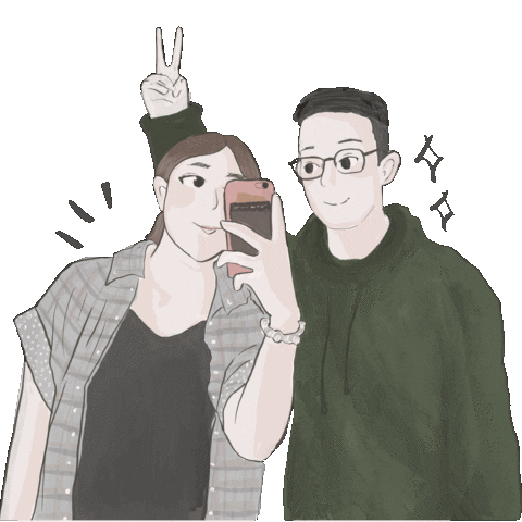 Couple Sticker