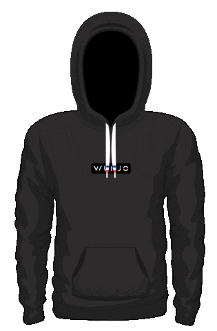 Sweater Weather Hoodie Sticker by Wunjo Club