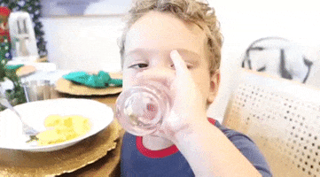 Drinking Water I Dont Care GIF