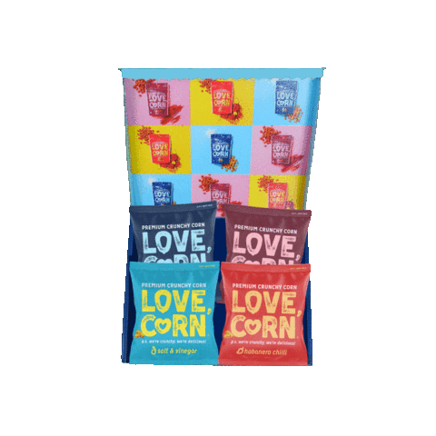 LOVE CORN Sticker