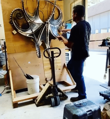 Mechanical Engineer Metal GIF by OctoNation® The Largest Octopus Fan Club!