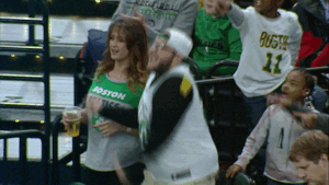 Boston Celtics Dancing GIF by NBA