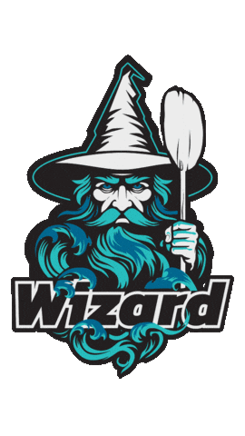 Wizard Pyranha Sticker