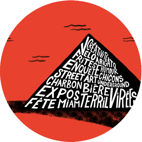 Pyramid Pasdecalais Sticker by Les canailles