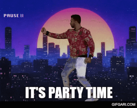 Dance Party GIF by GifGari by GifGari
