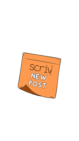 New Post Sticker by Scriv