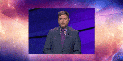 concentrating no evil GIF by Jeopardy!