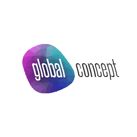 Global Concept Full Service Digital Agency Sticker