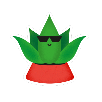 Happy Sticker