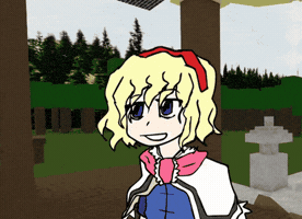 Marisa Kirisame Reimu Hakurei GIF