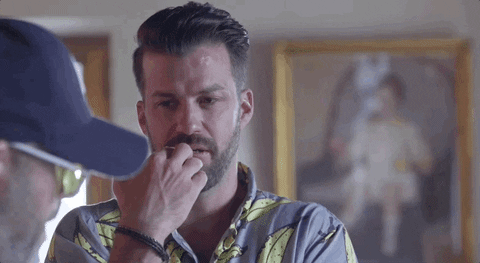 Nervous Johnny Bananas GIF by 1st Look - Find & Share on GIPHY