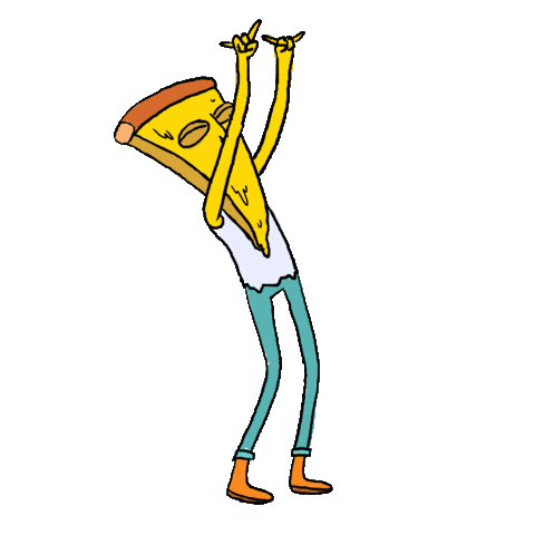 jamming rock on Sticker by rawrmos