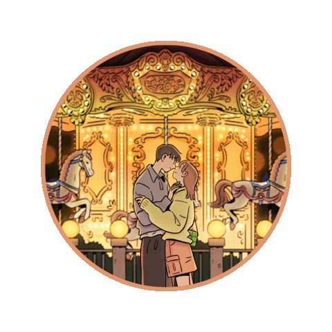 V컬러링 Sticker