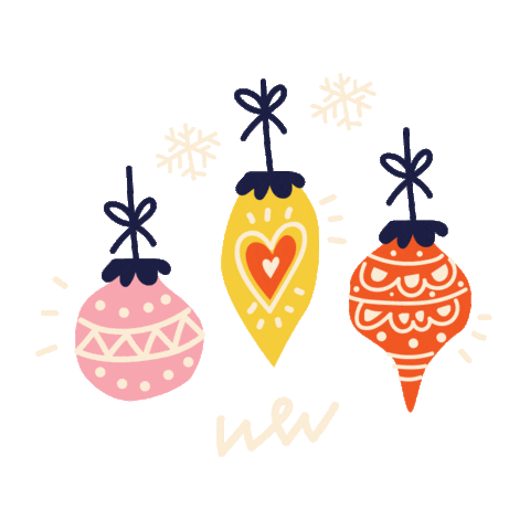 Christmas Ornaments Sticker