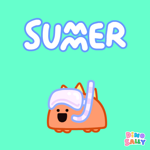 Happy Summer GIF by DINOSALLY