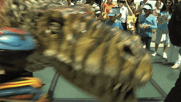 hungry t rex GIF by World Science Festival