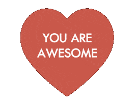 Awesome Sticker Sticker by Big Heart Tea