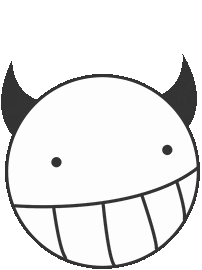 Devil Emoticon Sticker by AridenaOSD
