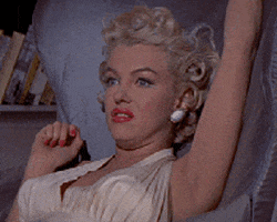 Disgusted Marilyn Monroe GIF