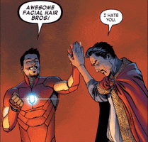 high five iron man GIF by Leroy Patterson