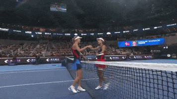 caroline wozniacki hug GIF by WTA