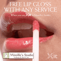 makeup lip gloss GIF by X-it