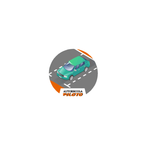 Autoescola Piloto Sticker