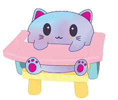 Cat Baby Sticker by Genki