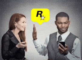 Not Caring Rockstar Games GIF