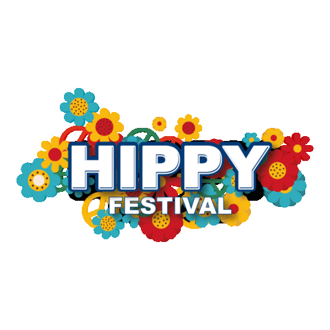 Hippy Festival Sticker