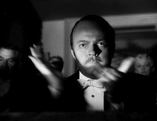 Image result for clapping gif orson welles