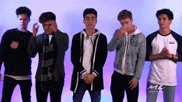 boy band flirt GIF by Music Choice