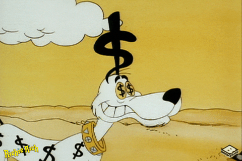 Pay Day Dog GIF by Boomerang Official - Find & Share on GIPHY