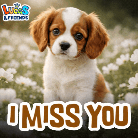 Sad Miss You GIF by Lucas and Friends by RV AppStudios
