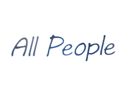 All People Coffee Sticker