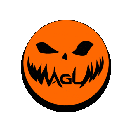 Halloween Disc Golf Sticker by AGLDiscs